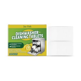 JUE FISH Dishwasher Cleaning Tablets, 30 Pieces (Option: 30 Pieces)