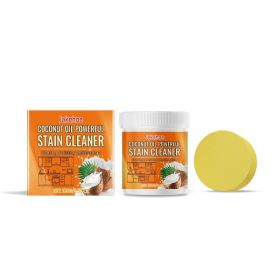 JAKEHOE Coconut Cleaning Paste Kit, 100 g with Sponge (Option: 100 g with Sponge)