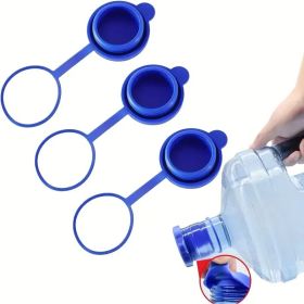 Universal Water Dispenser Replacement Caps - 3-Piece Set with Enhanced Seal for 3 & 5 Gallon 55mm Bottles (Option: 3PCS food grade silicone)