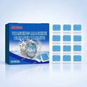 JAKEHOE Washing Machine Cleaner Tablets, 12 Count (Option: 12 Tablets)
