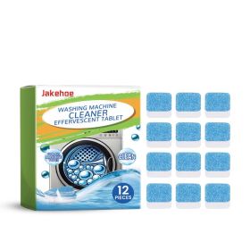 JAKEHOE Washing Machine Cleaning Tablets, 12 Pieces (Option: 12 Pieces)