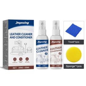 JAYSUING Leather Cleaning and Care Kit, 2 x 30 ml Kit (Option: 2 x 30 ml Kit)