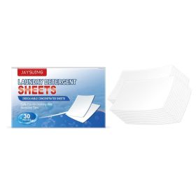 JAYSUING Laundry Detergent Sheets, 30 Sheets (Option: 30 Sheets)