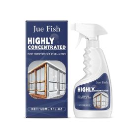 JUE FISH Steel and Iron Rust Remover Spray, 120 ml (Option: 120 ml / 1 Bottle)