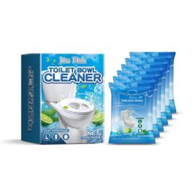 JUE FISH Toilet Descaling Powder Sachets, 6 Sachets of 25 g (Option: 6 Sachets of 25 g)